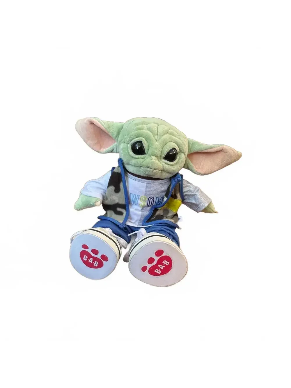 Grogu Build A Bear Baby Yoda The Child Stuffed Plush Mandalorian Star Wars BAB